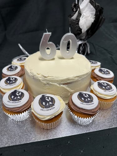 Customer photo review of Collingwood Magpies AFL Club - Edible Icing Images
