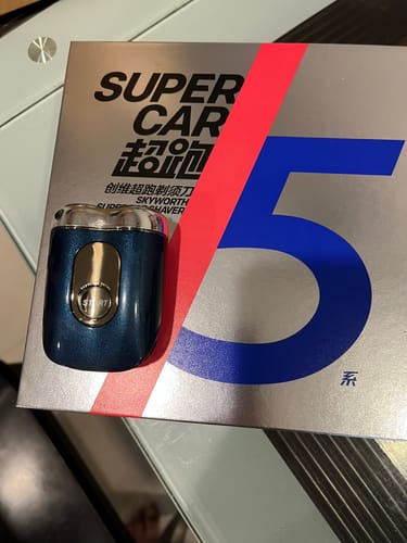 Customer photo review of Skyworth CP52 Super Car Mini Electric Shaver with Li-Ion Battery IPX7 Waterproof