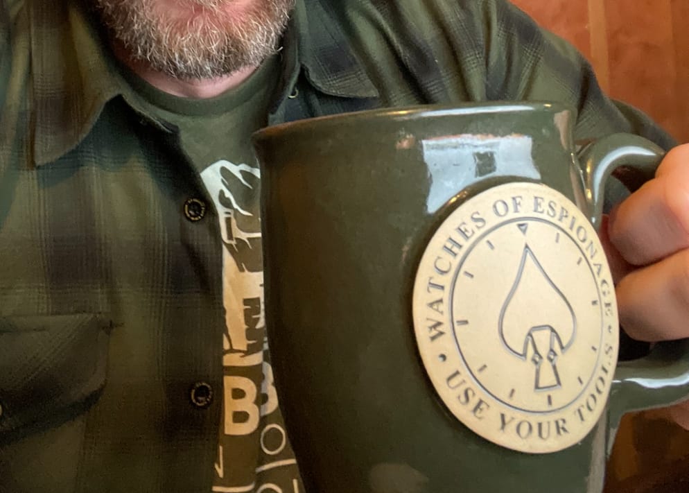 Customer photo review of W.O.E. Use Your Tools Coffee Mug