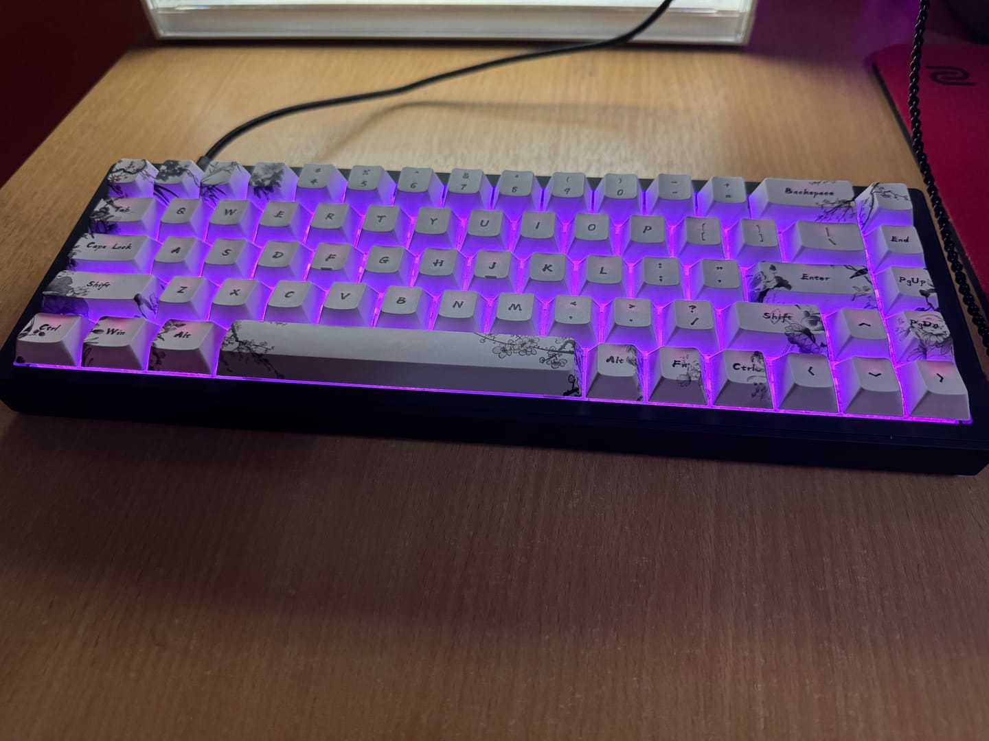 Customer photo review of DrunkDeer G65 - Wired Actuation-Distance-Adjustable Magnetic Switch Gaming Keyboard