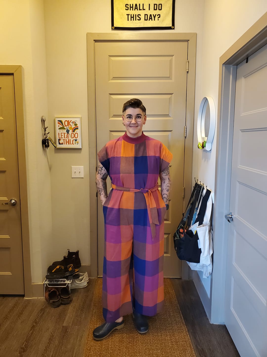 Customer photo review of Comfy Jumper | Aurora Chex