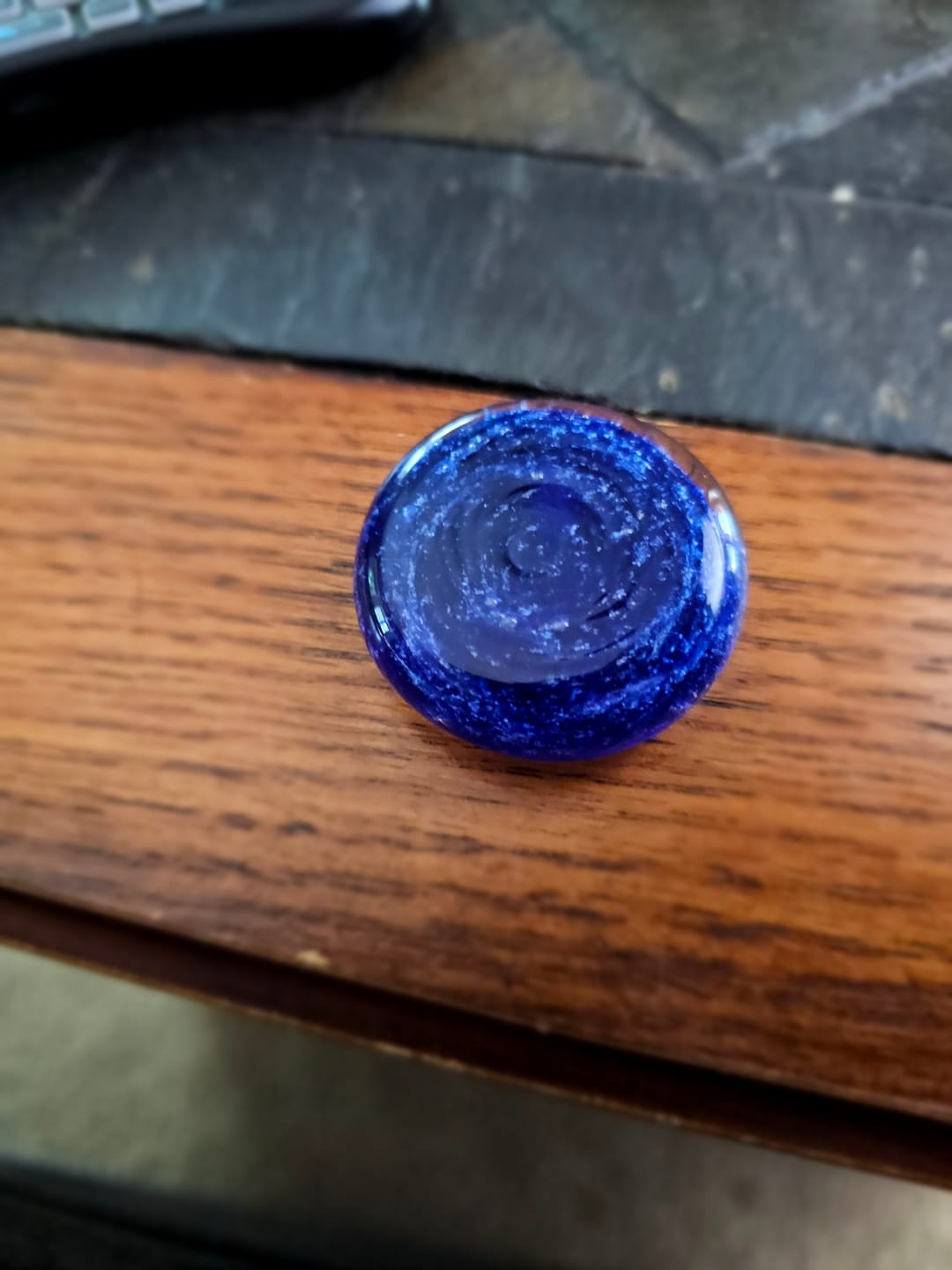 Customer photo review of Soul Stones with Infused Cremation Ashes