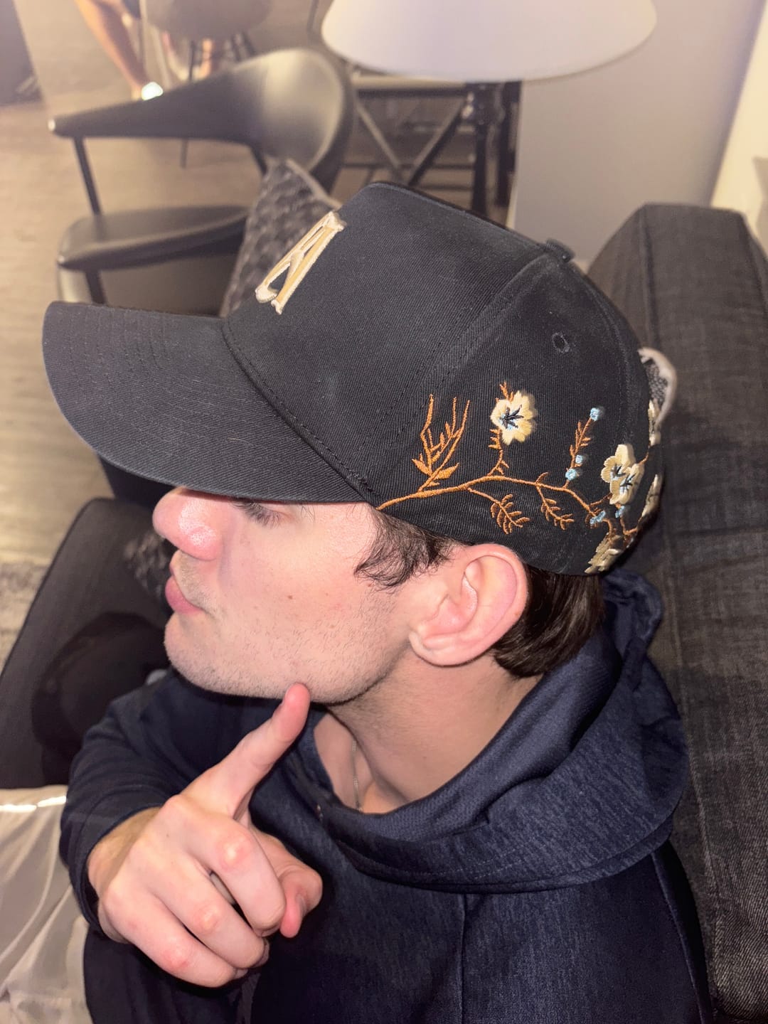 Customer photo review of 918 LA Branch Hats