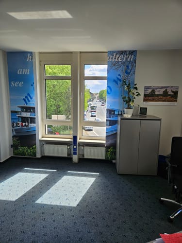 Customer photo review of Schiebegardine mit Motiv