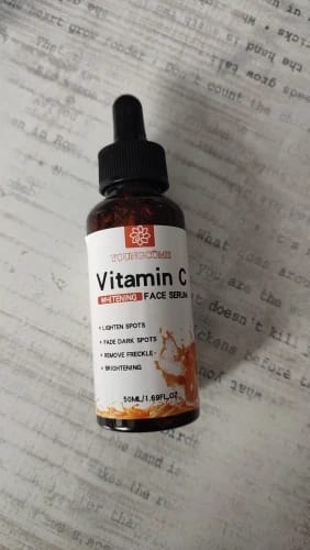 Customer photo review of Sérum Niacinamide + Vitamine C Anti taches et acné