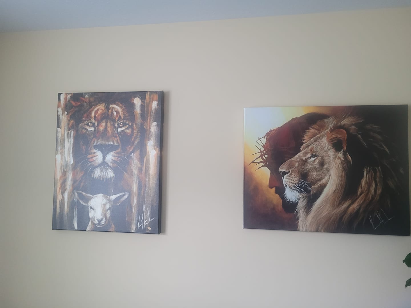 Customer photo review of The Lion and Lamb Passover (Fall Collection)