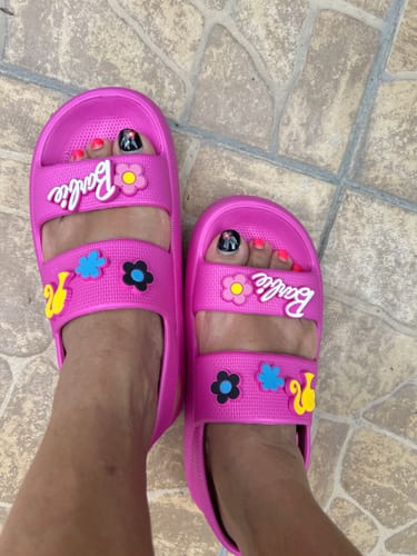 Customer photo review of Barbie Rubber Flowers