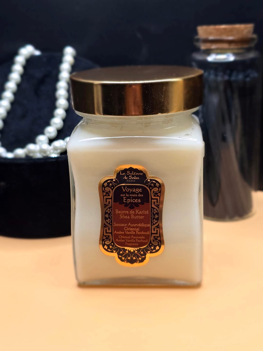 Customer photo review of Shea Butter - Ayurvedic Treatment - Amber Vanilla Patchouli Journey To The Spices Route
