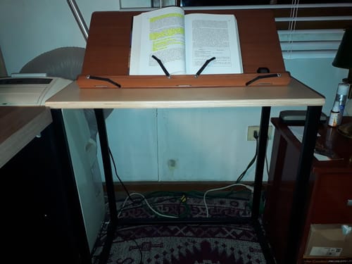 Customer photo review of Escritorio 70 | Mima Negro