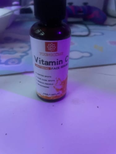 Customer photo review of Sérum Niacinamide + Vitamine C Anti taches et acné