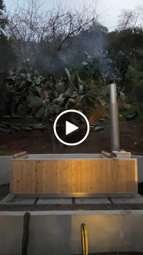Customer video review of Wood Burning Hot Tub