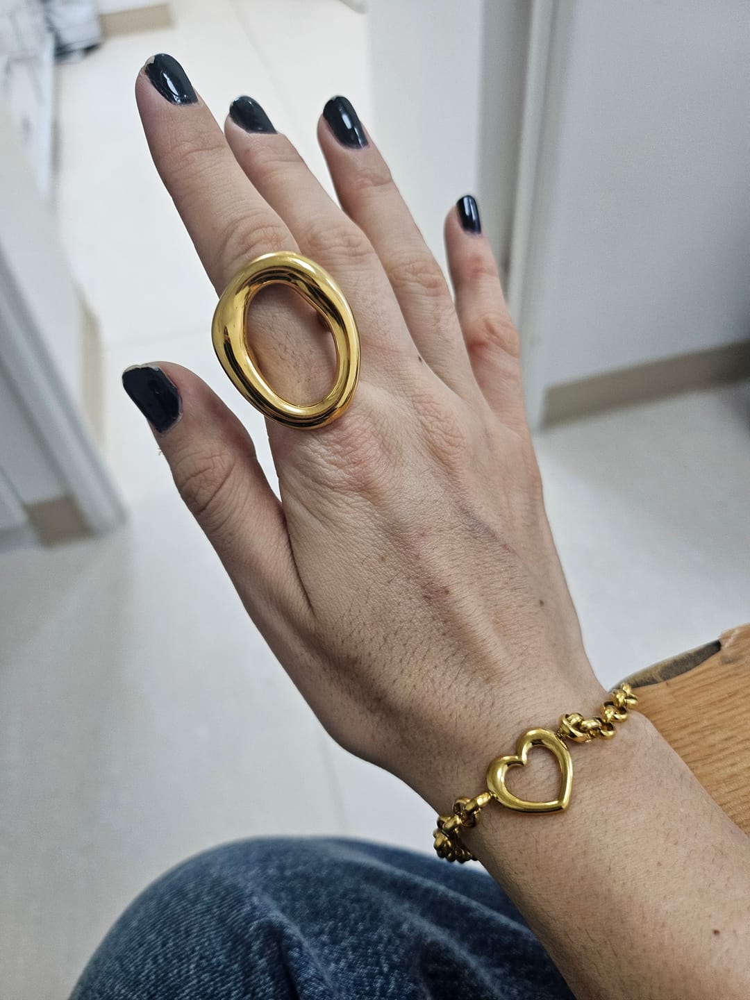 Customer photo review of Anillo Rust