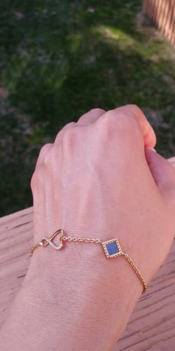 Customer photo review of Eternal Love Bracelet