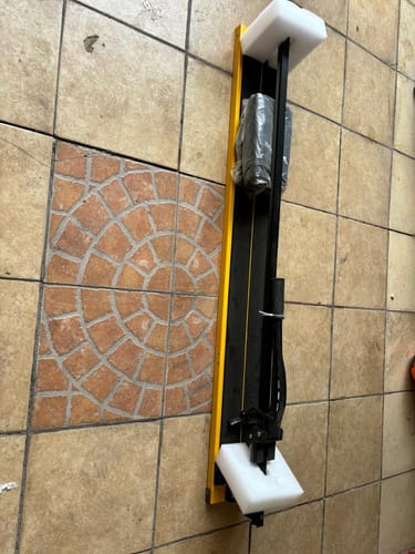 Customer photo review of Cortadora De Piso Azulejo Manual 120cm Loseta Ceramico