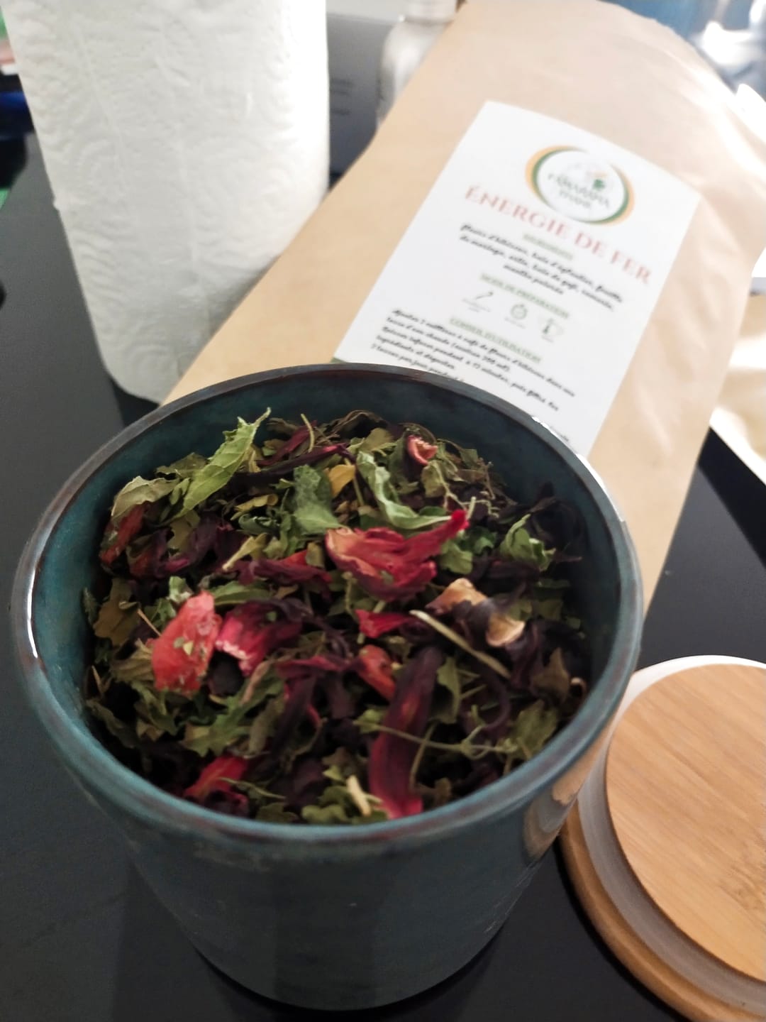 Customer photo review of TISANE - ÉNERGIE DE FER