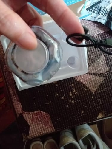 Customer photo review of Crystal Series Wireless Earphone Bluetooth