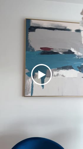 Customer video review of Modern Abstract Painting #ABAH128