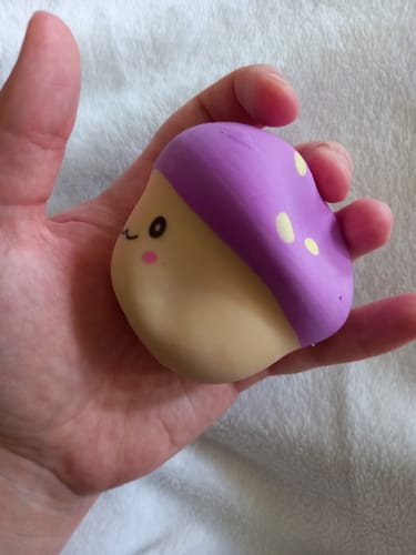 Customer photo review of Squishy Mushroom