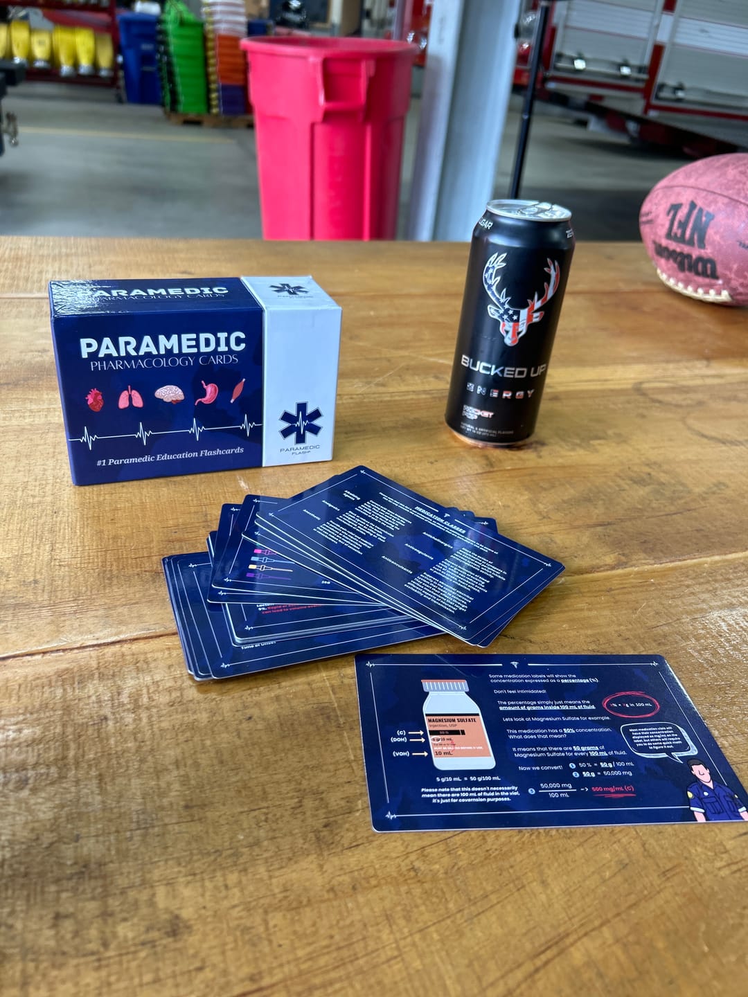 Customer photo review of Paramedic Pharmacology Cards