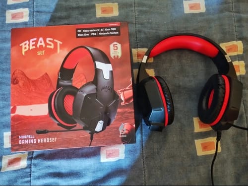 Customer photo review of Audífonos Gamer | STF Beast Muspell | Gaming para computadora