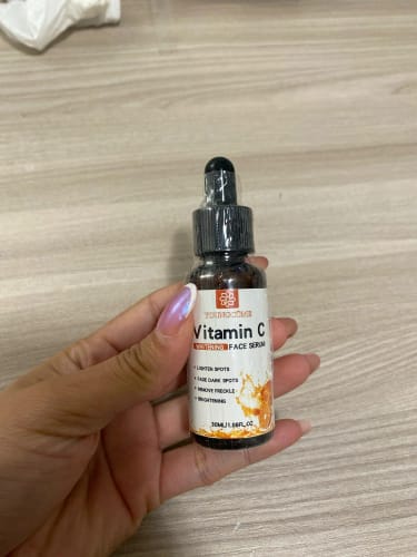 Customer photo review of Sérum Niacinamide + Vitamine C Anti taches et acné