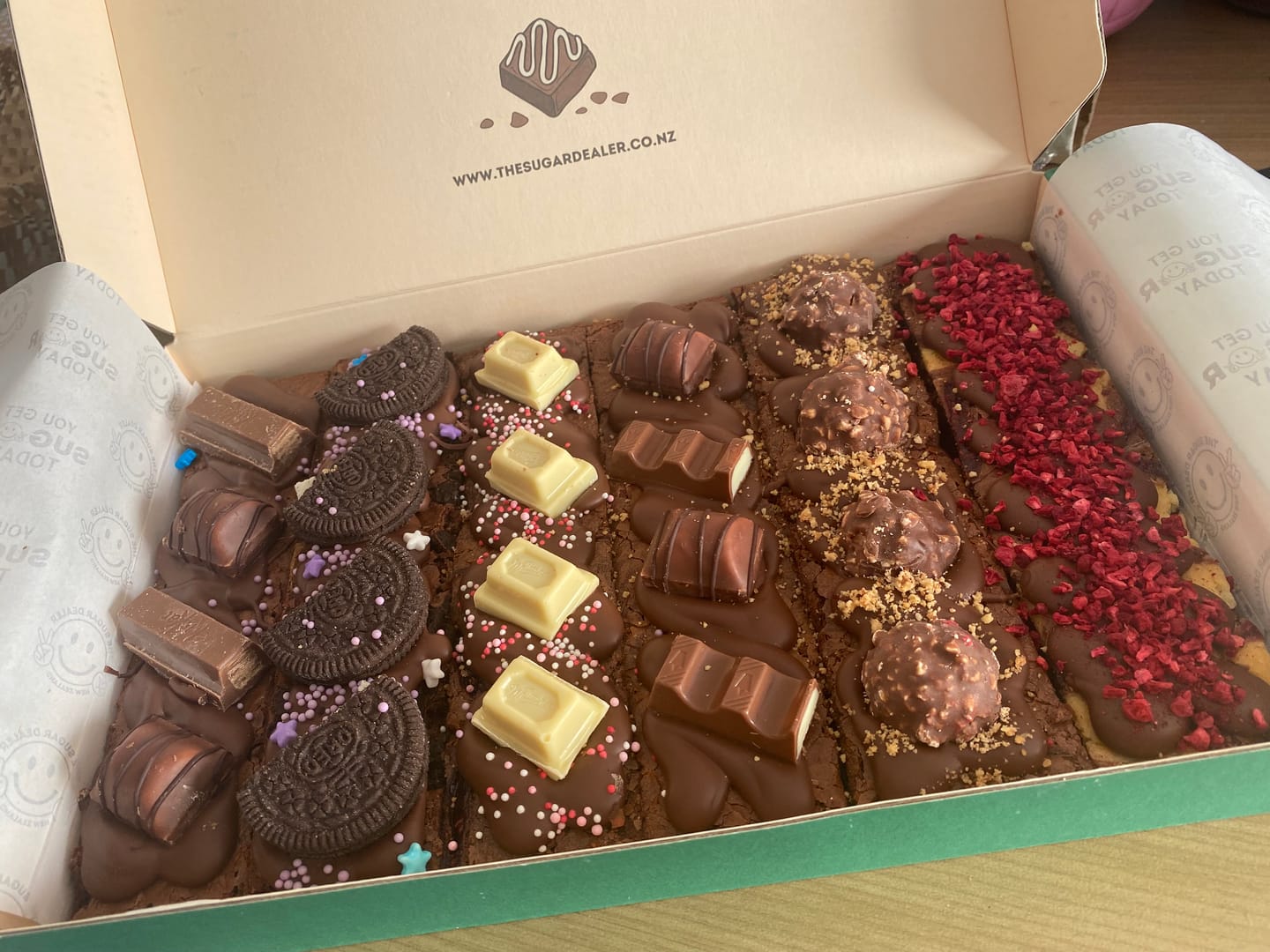 Customer photo review of Mega classic brownie