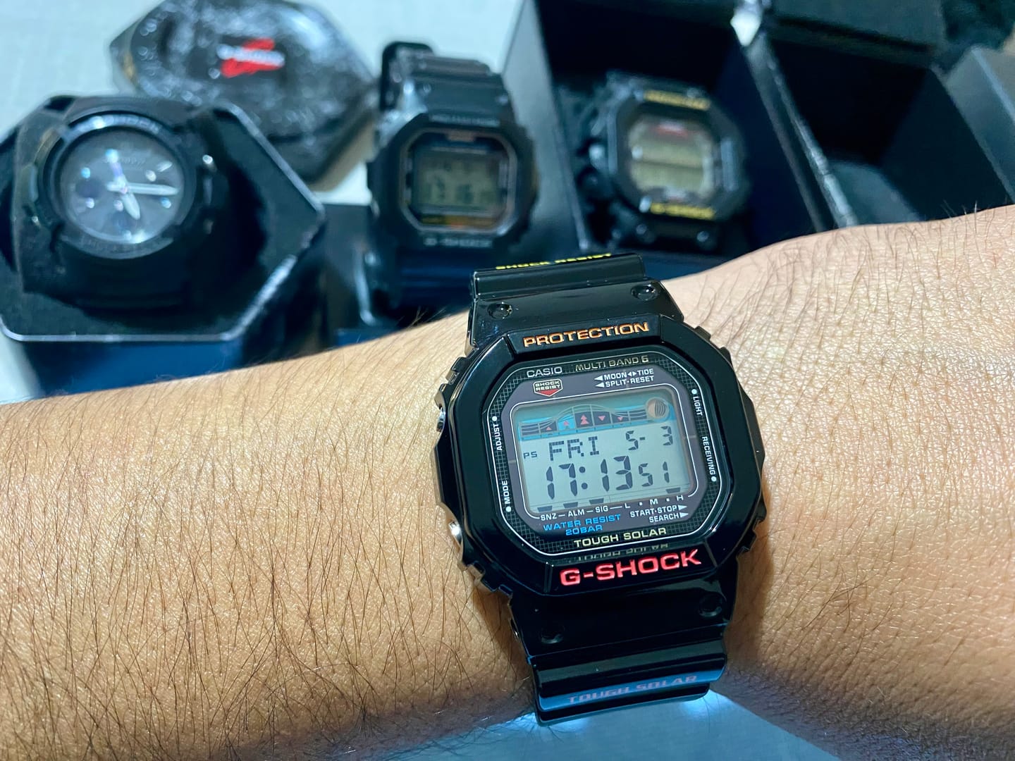 Customer photo review of Reloj Casio G-Shock Vintage GWX-5600-1JF Mercado Japonés JDM