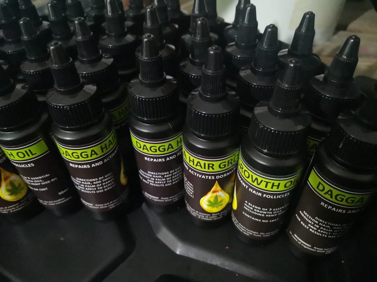 Customer photo review of Screw Lock Spout Cap (24 mm) - Black