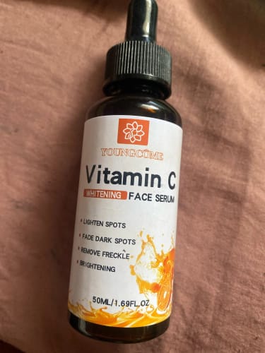 Customer photo review of Sérum Niacinamide + Vitamine C Anti taches et acné