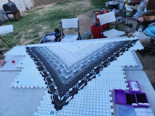 Customer photo review of YarnArt Flowers Alpaca