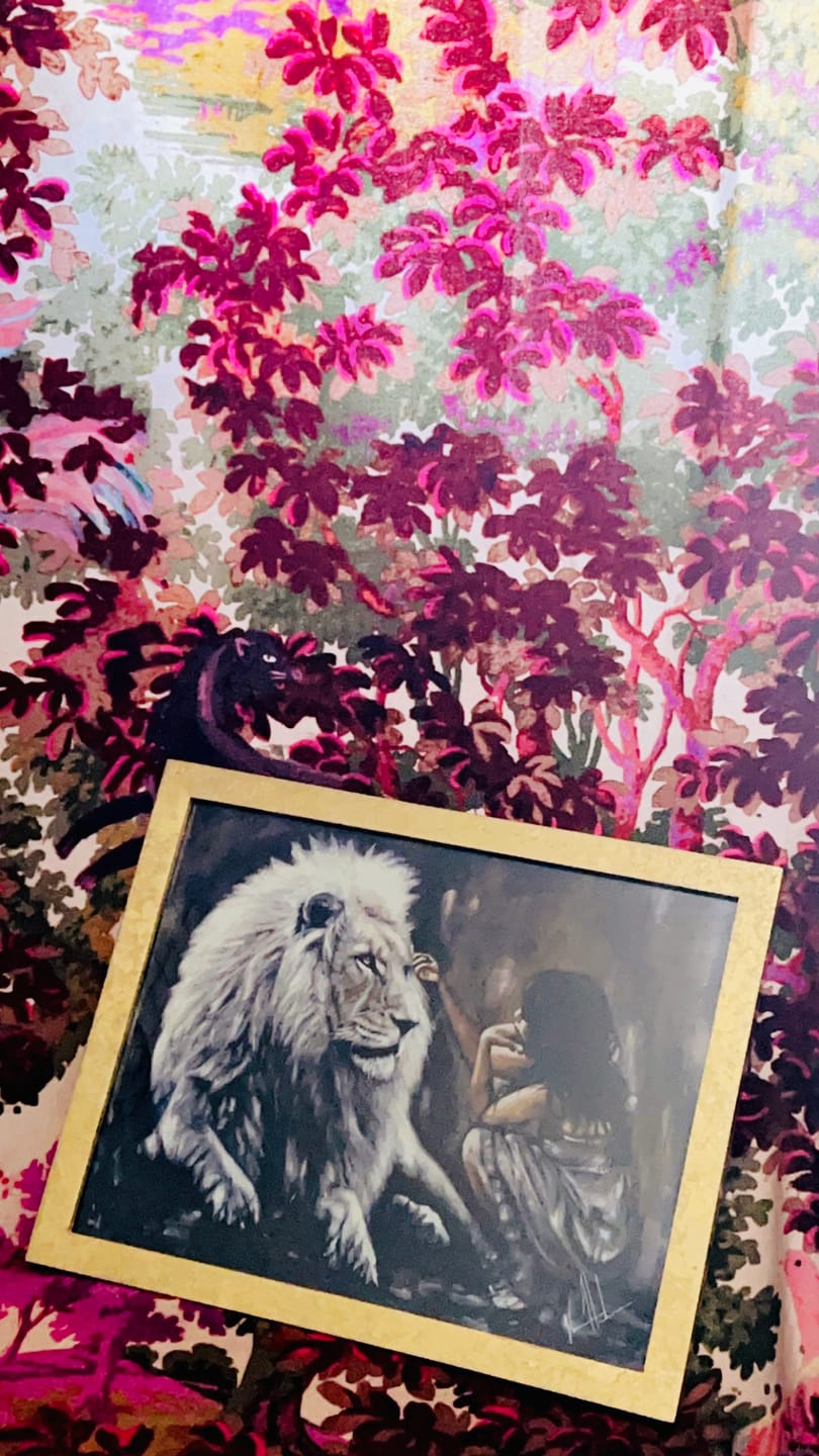 Customer photo review of Intimacy with God - Brown Background