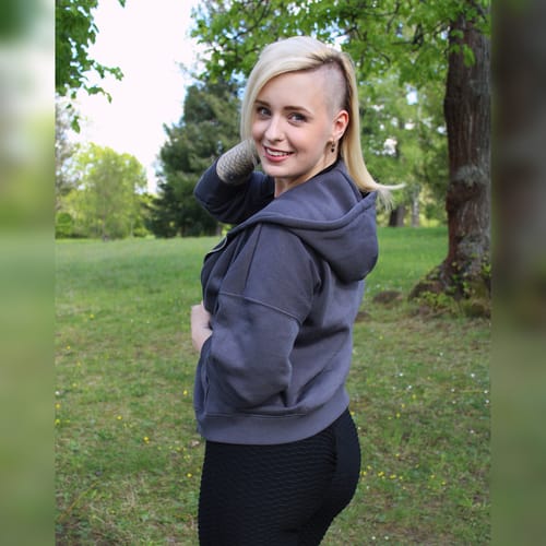Customer photo review of Classic Anti-Cellulite Leggings (Schwarz)