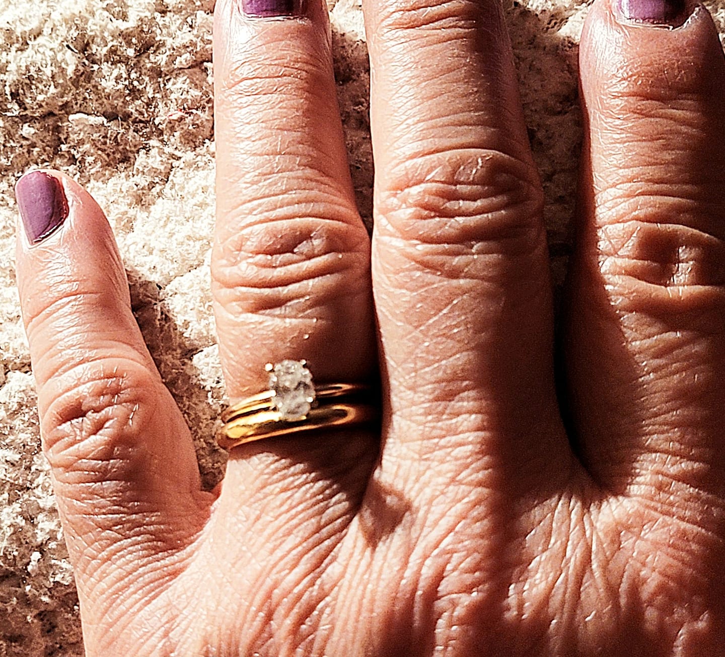 Customer photo review of High Polished Classic Comfort Fit Wedding Band
