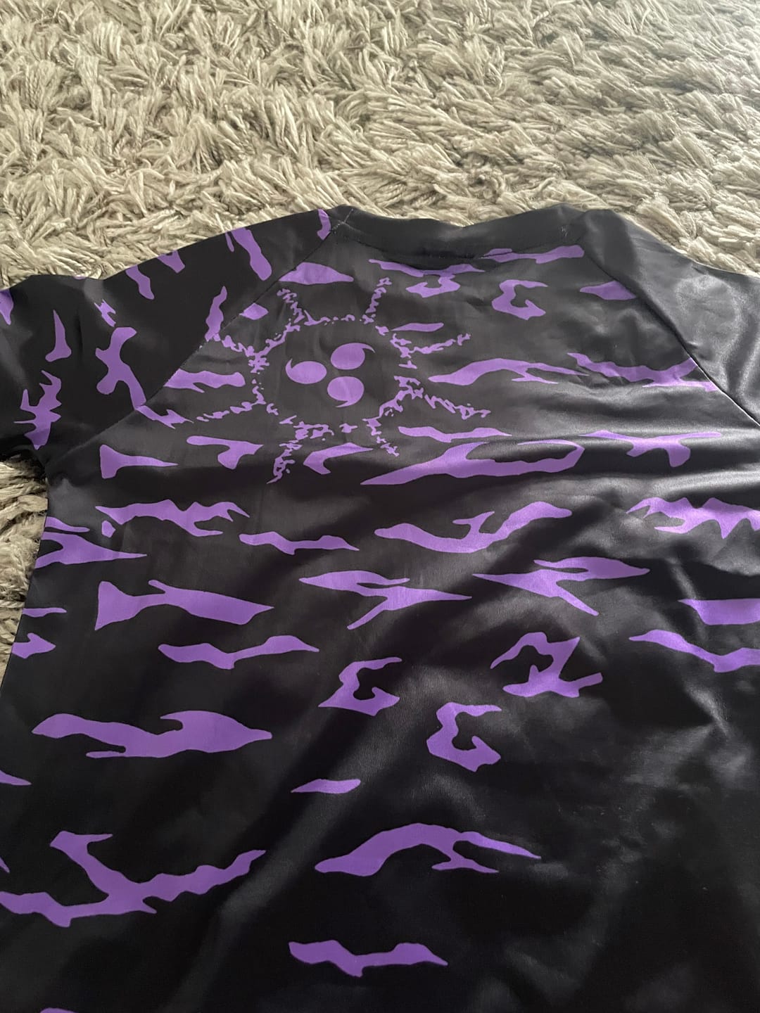 Customer photo review of Curse Mark Compression T-Shirt