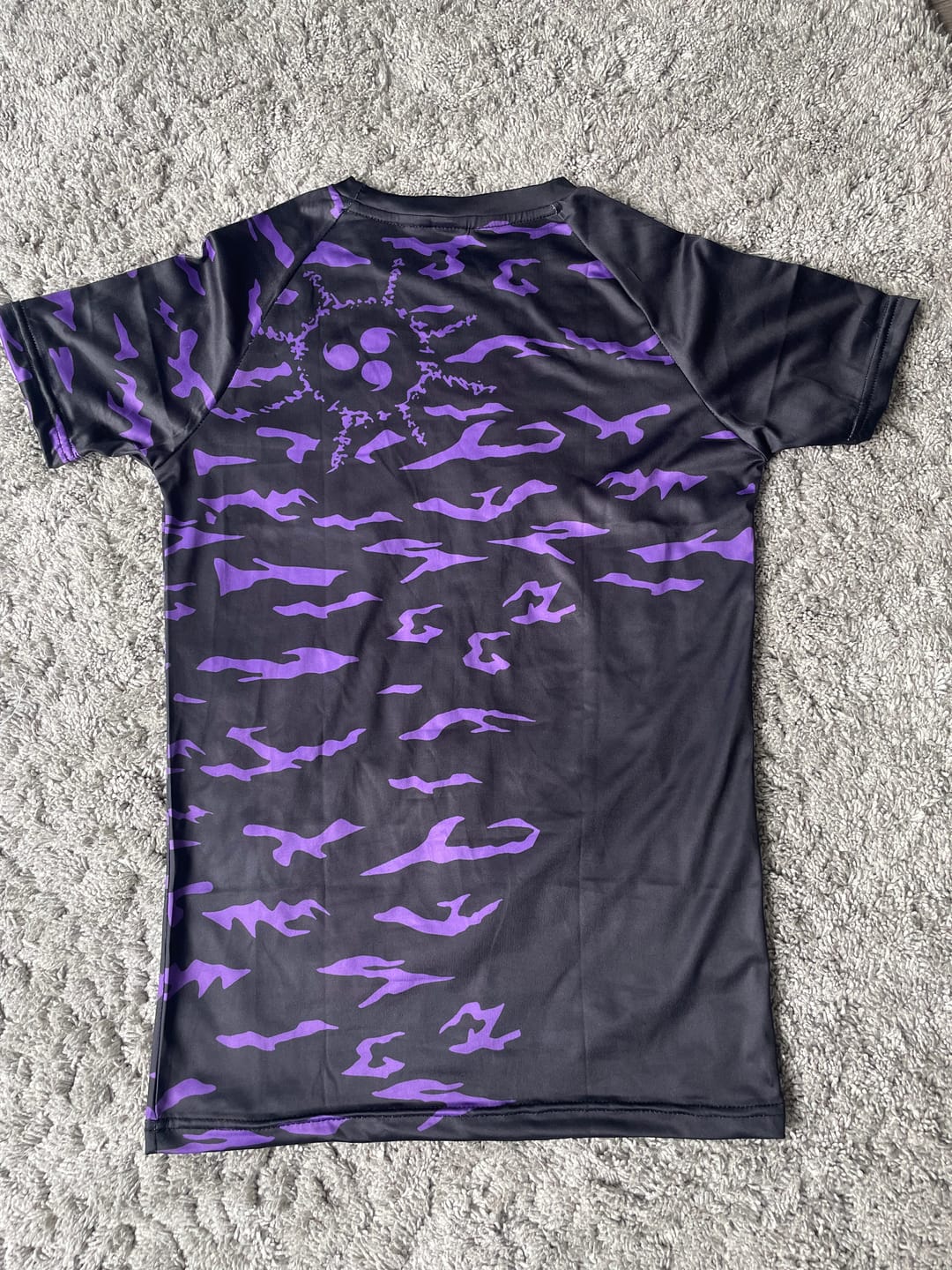Customer photo review of Curse Mark Compression T-Shirt