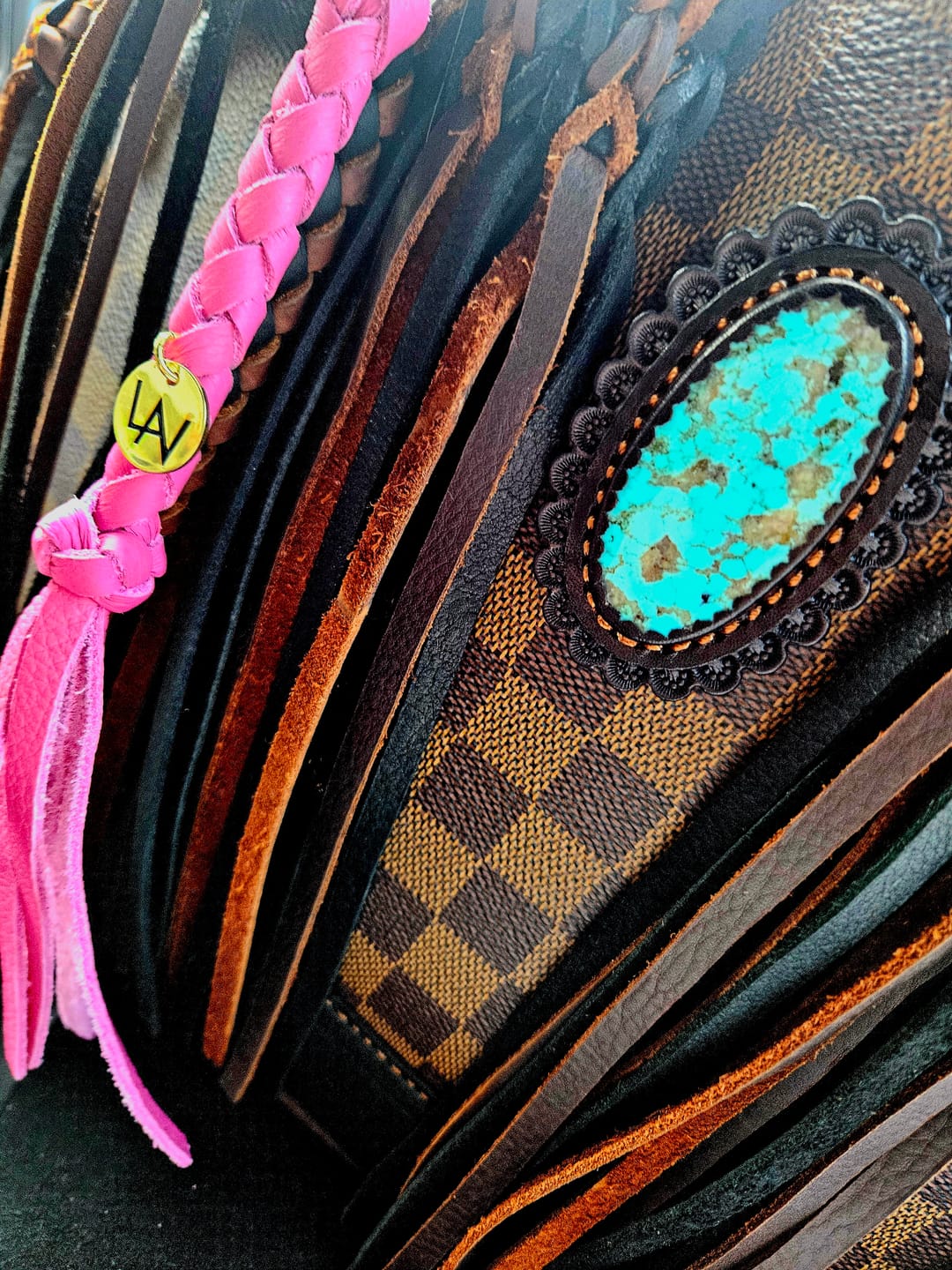 Customer photo review of LAV Original Speciality Leather Braided Snap-on
