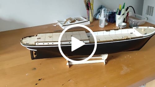 Reseña con vídeo de un cliente sobre Maqueta Barco HMS Endurance