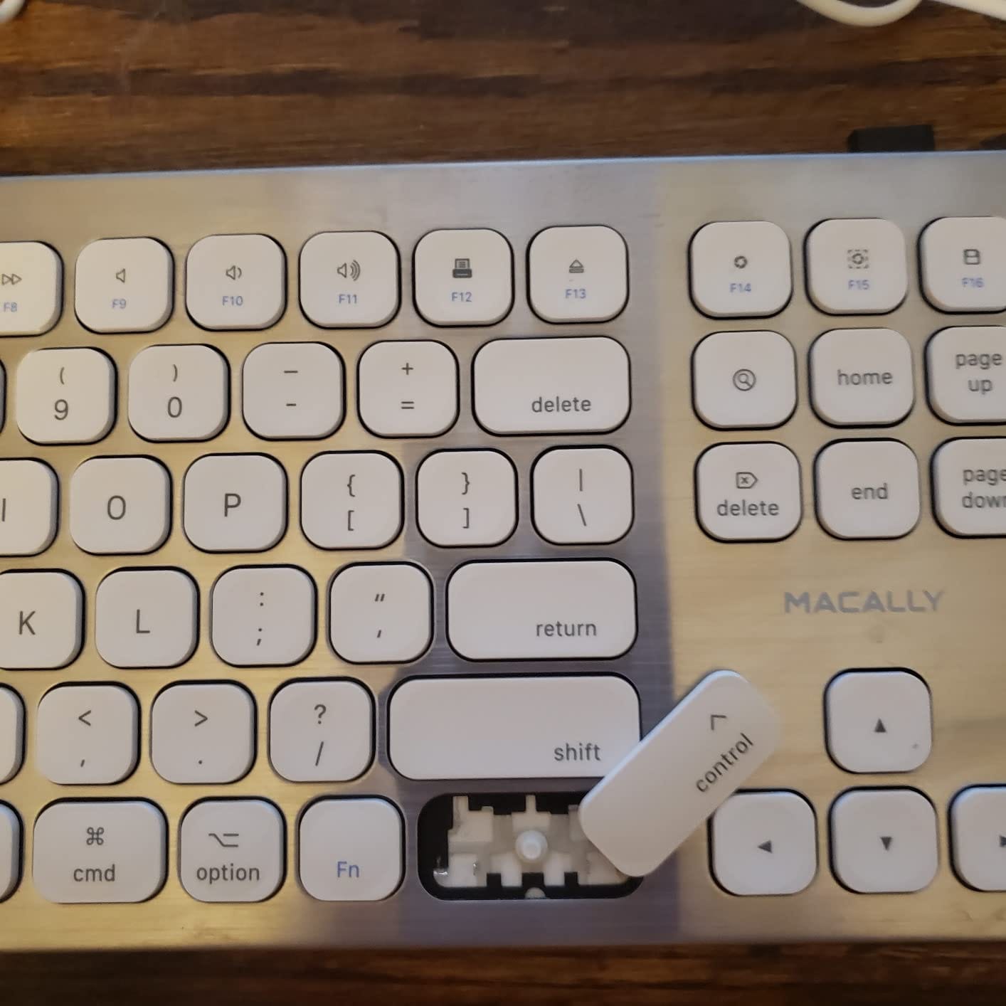 Customer photo review of USB Keyboard | USB Hub for Mac / PC