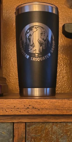 Customer photo review of (6) Custom Laser Engraved - 20oz Tumblers