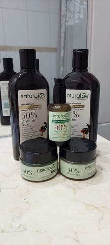 Customer photo review of Set Antiedad Naturaloe Crema día + Noche 50ml