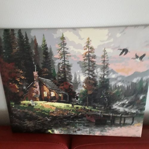 Customer photo review of Malowanie po numerach Własne zdjęcie
