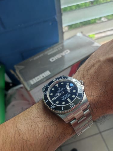 Customer photo review of Replica Rolex Submariner - Silver/Black