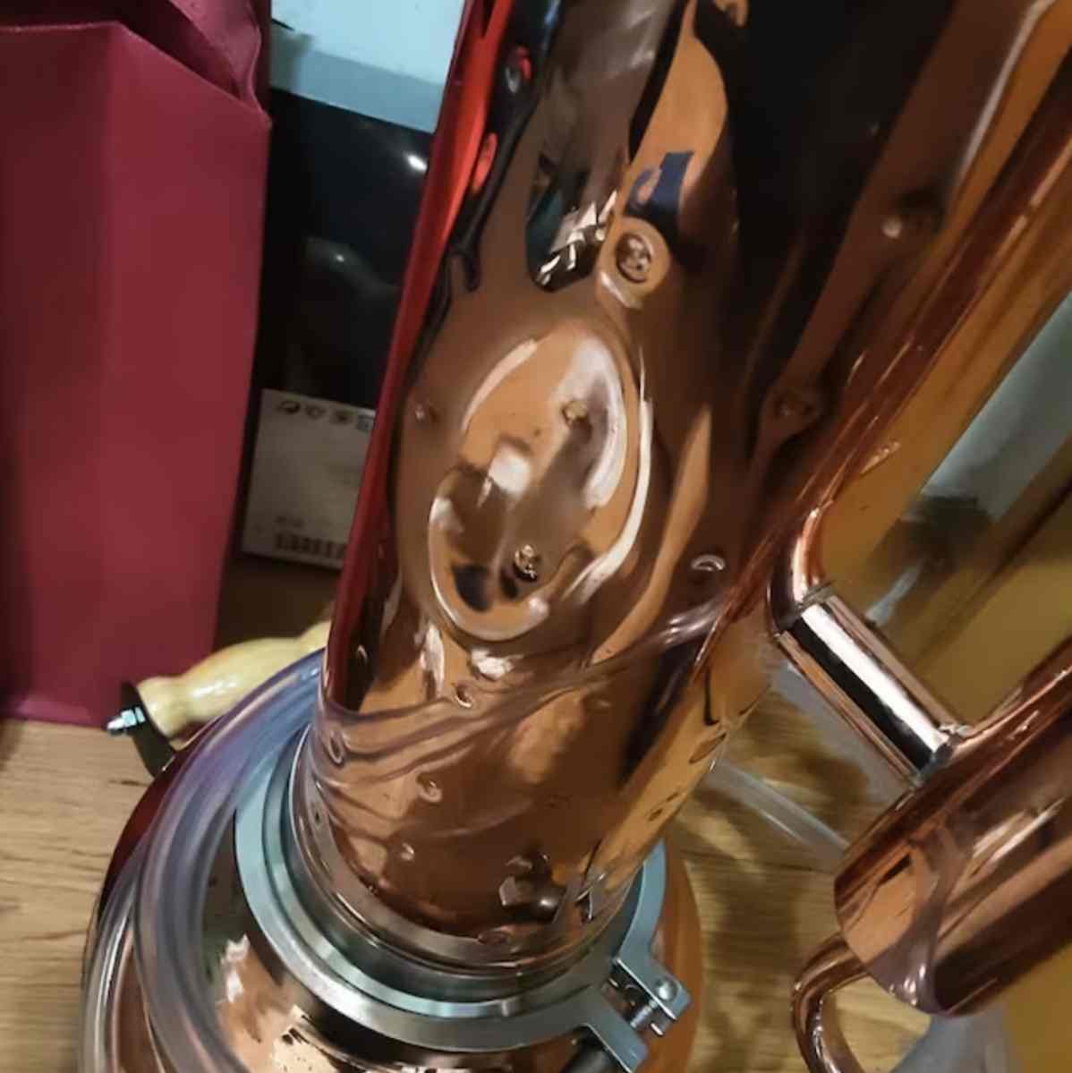 Customer photo review of Essential Oil Distiller 1,9Gal/7L - Premium Kit