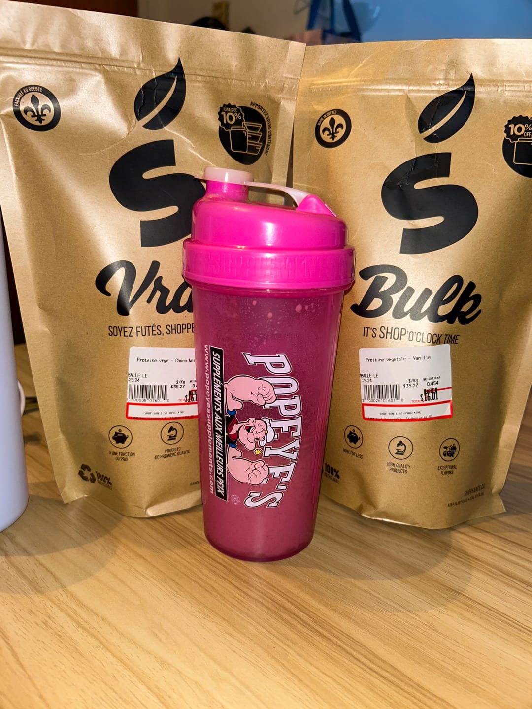 Customer photo review of VRAC - Protéine végétale (1lb)