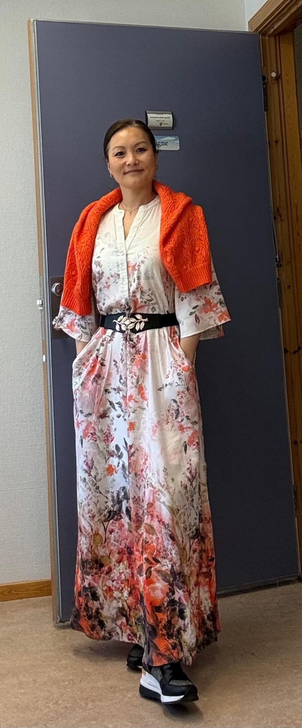 Customer photo review of Strikkbelte Leaf - svart