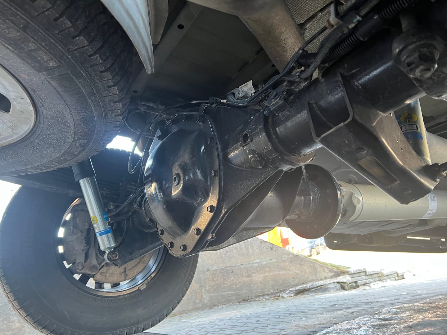 Customer photo review of 2011-2023 Duramax Bilstein 5100 Rear Shock 0-1" (24-196468)