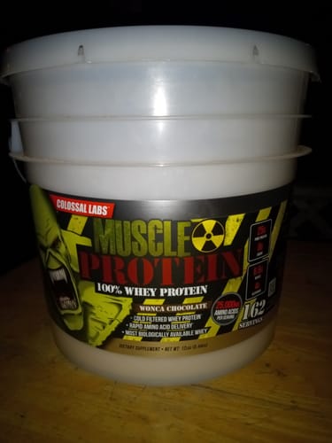 Daniel B. review of 12 lbs Bucket - Colossal Labs™ Muscle Protein image 1 out of 1