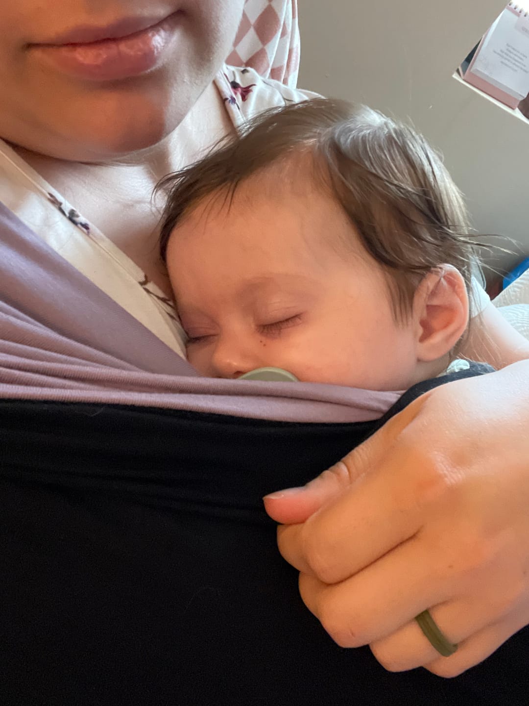 Customer photo review of Mama's Bonding Comforter