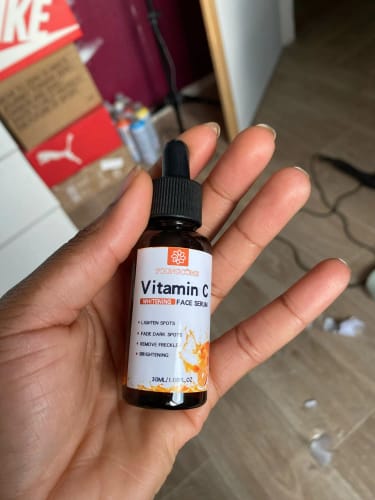 Customer photo review of Sérum Niacinamide + Vitamine C Anti taches et acné