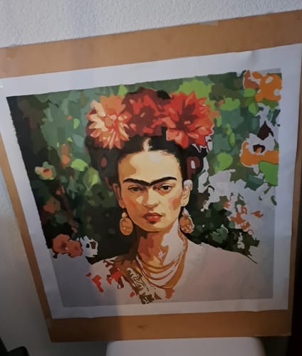 Customer photo review of Malowanie po numerach Własne zdjęcie